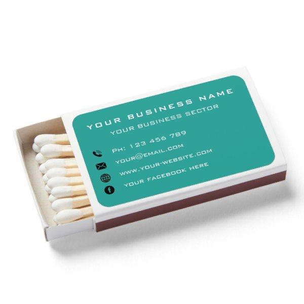 Custom Logo  Promotional Personalized Matchboxes