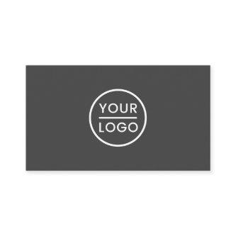 Custom logo  - modern, gray, white