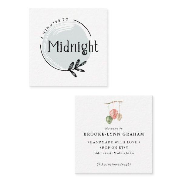 Custom Logo Design | Brooke Macrame Square