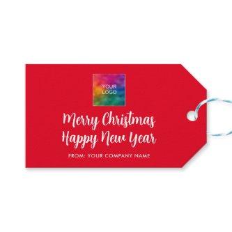 Custom Logo Happy New Year Merry Christmas Gift Tags