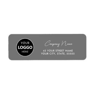 Custom logo modern business label
