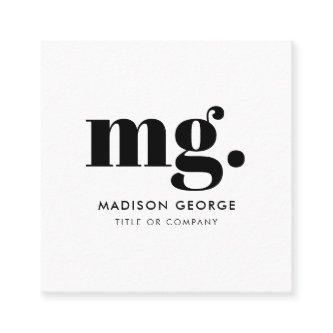 Custom Logo Modern Minimalist Social Media QR Code Square