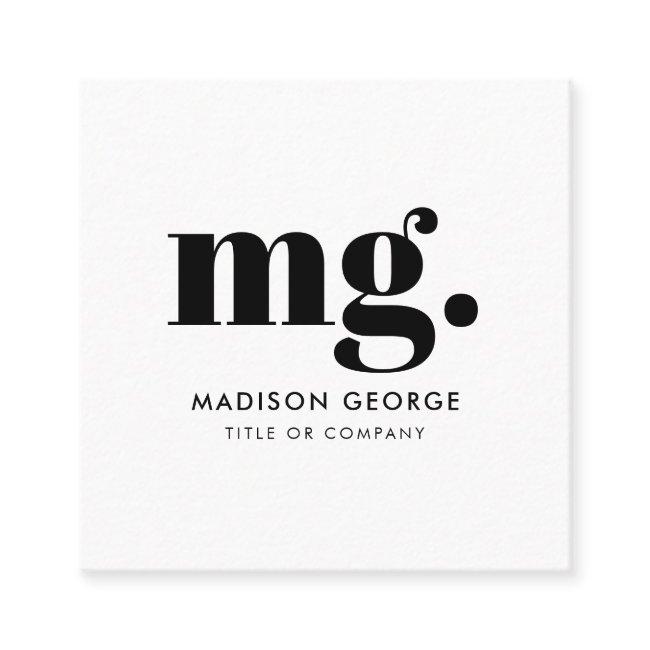 Custom Logo Modern Minimalist Social Media QR Code Square