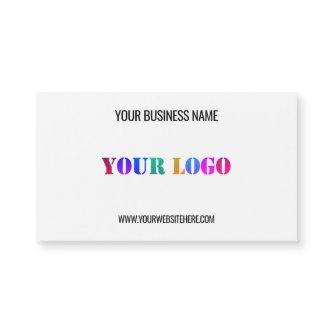 Custom Logo Name Website Promotional