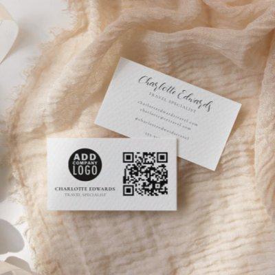 Custom Logo QR Code Minimalist