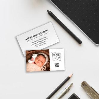 Custom Logo QR Code Photo Photographer