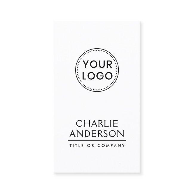 Custom logo vertical modern minimalist