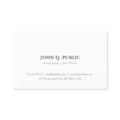 Custom Minimalist Modern Elegant Personalized