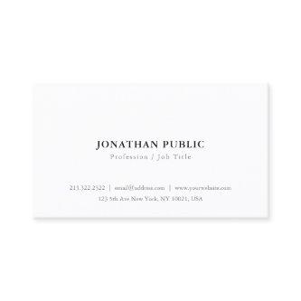 Custom Minimalist Modern Personalized Simple Chic