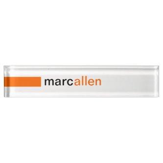 Custom Modern 519 (WO) Nameplate