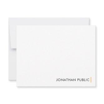 Custom Modern Elegant Minimalistic Design Template