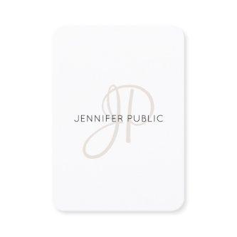 Custom Modern Elegant Monogram Design Template