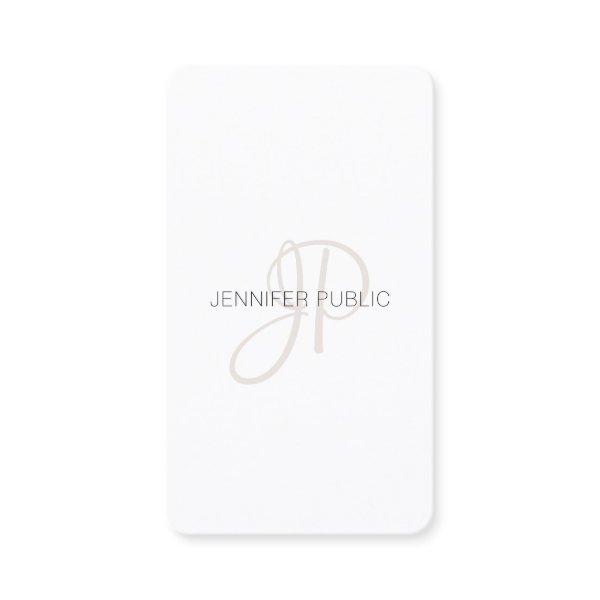 Custom Modern Elegant Monogram Design Template