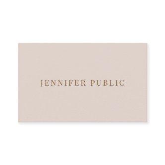 Custom Modern Elegant Professional Simple Template