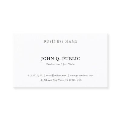 Custom Modern Elegant Simple Minimalist Template