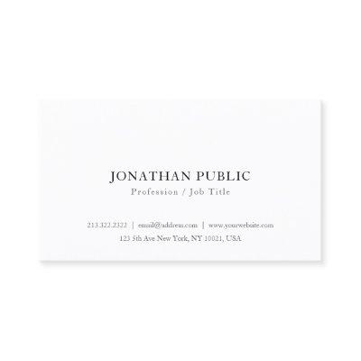Custom Modern Elegant Simple Personalized Trendy