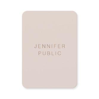 Custom Modern Elegant Trend Colors Luxury Template