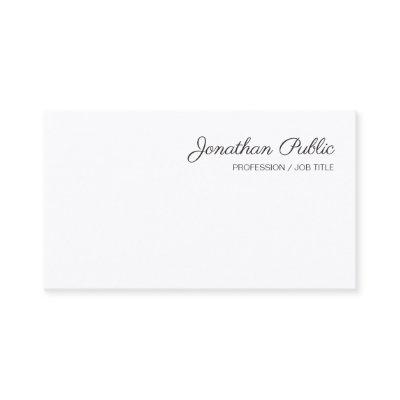 Custom Modern Handwritten Script Name Simple