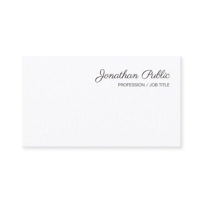 Custom Modern Handwritten Script Name Simple