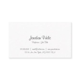 Custom Modern Minimalist Handwritten Elegant