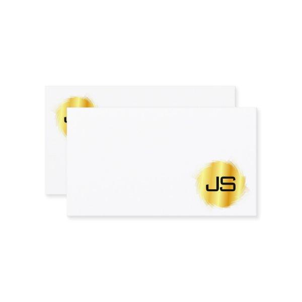 Custom Modern Monogram Professional Elegant