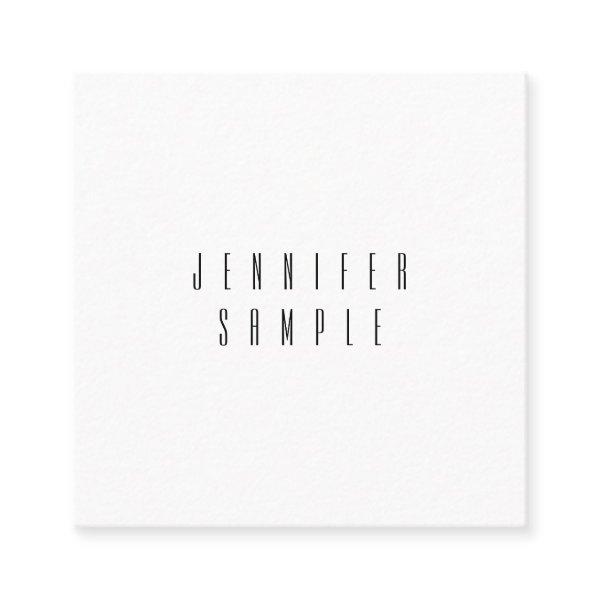 Custom Modern Simple Elegant Trendy Template Square