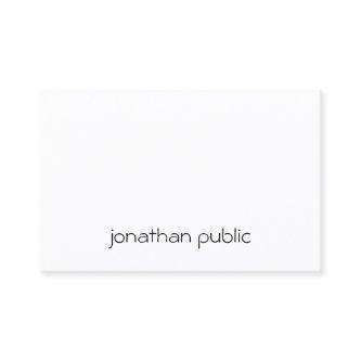 Custom Modern Simple Professional Elegant Template