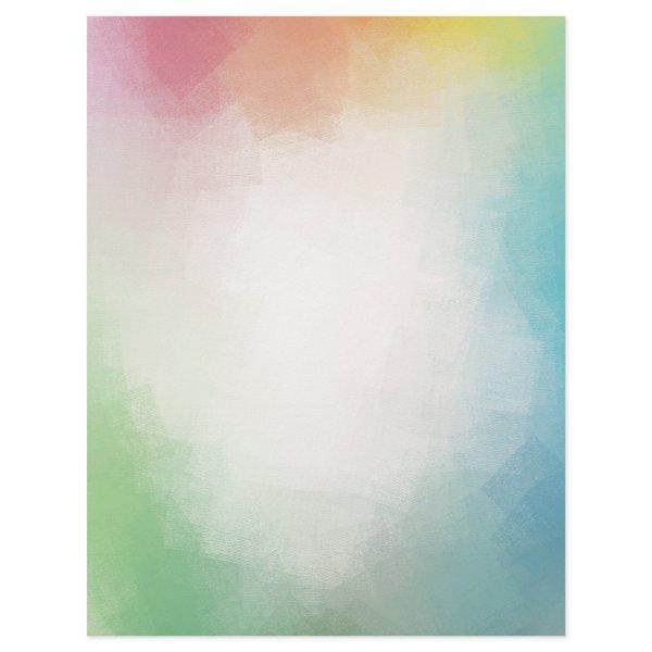 Custom Modern Stylish Colorful Blank Template Letterhead