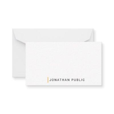 Custom Monogrammed Minimalistic Design Template