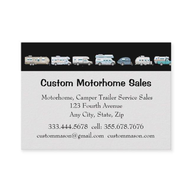 Custom Motorhomes Camper Trailers Sales Service