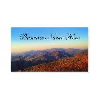 Custom Mountain Top Background