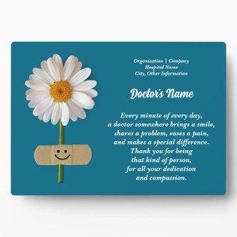 Custom Name Doctor Appreciation Gift Plaque