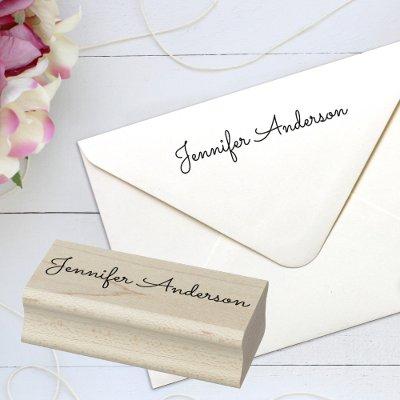 Custom Name Signature Personalized Rubber Stamp