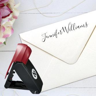 Custom Name Signature Pocket Stamp
