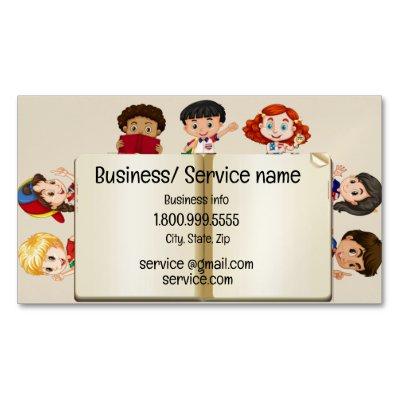 Custom Name Speech Therapy Kids Cartoon   Magnet