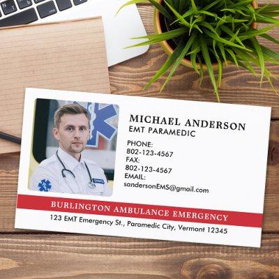 Custom Paramedic EMS EMT Emergency Medical Photo