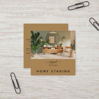 Custom Photo Home Staging  Square