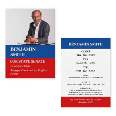 Custom Photo Political Campaign Politician