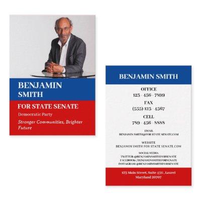 Custom Photo Political Campaign Politician