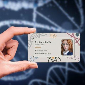 Custom Photo - Science Teacher