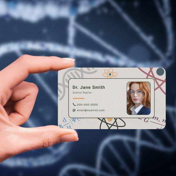 Custom Photo - Science Teacher