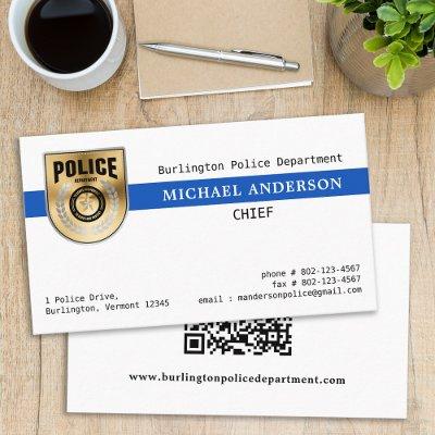 Custom Police Department Logo Law Enforcement