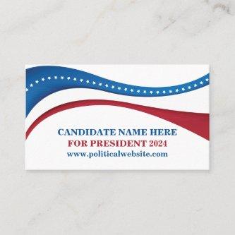 Custom Political Election Candidate 2024