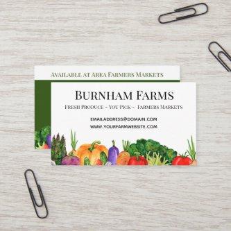 Custom Produce Vegetable Farm