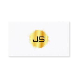 Custom Professional Elegant Simple Template Gold