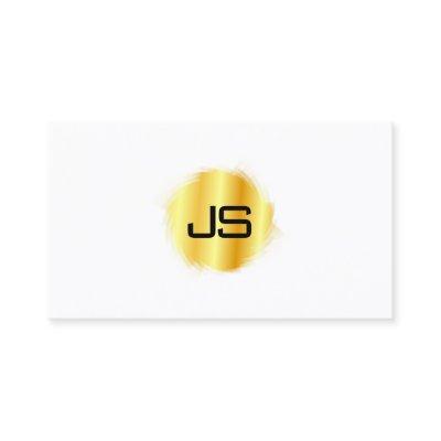 Custom Professional Elegant Simple Template Gold