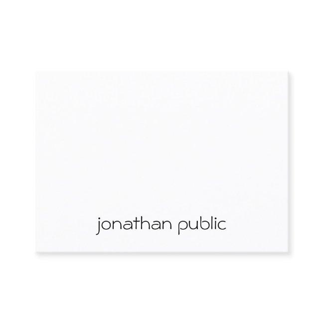 Custom Professional Elegant Simple Template Modern
