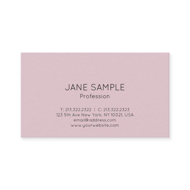 Custom Professional Modern Elegant Simple Design