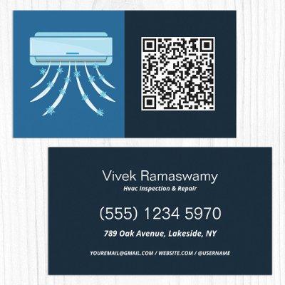 Custom QR Air Conditioning HVAC