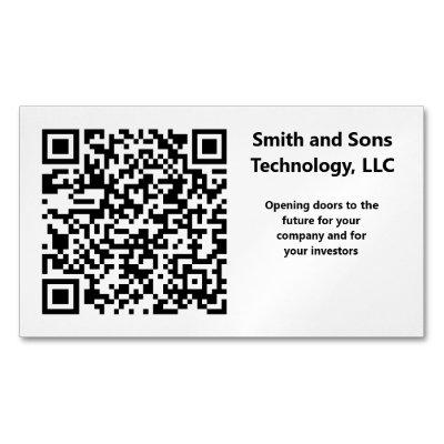 Custom QR Code Linked to your Website  Magnet